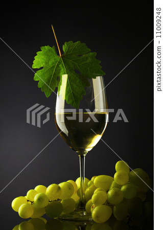 white wine and cheese on black 11009248
