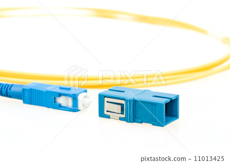 blue fiber optic SC connector 11013425