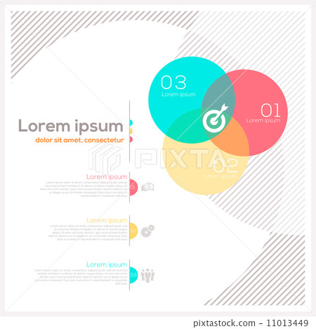 Circle Abstract Design Layout - Stock Illustration [11013449] - PIXTA