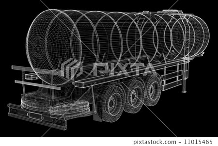 Tanker Truck Isolated Tanker Truck Isolated 11015465