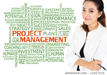 How to reach achievement of project management for business concept 11017314