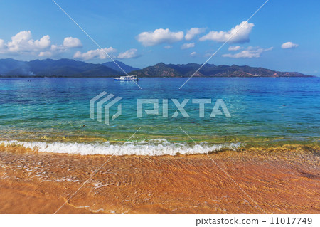Beach on Gili 11017749