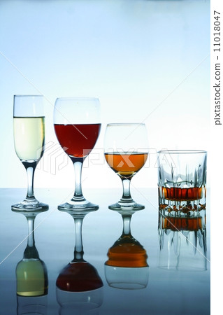 Different Alcoholic Drinks in glass and goblets Different Alcoholic Drinks in glass and goblets 11018047