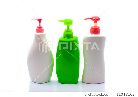 Collection of bottles of health and beauty products 11018162