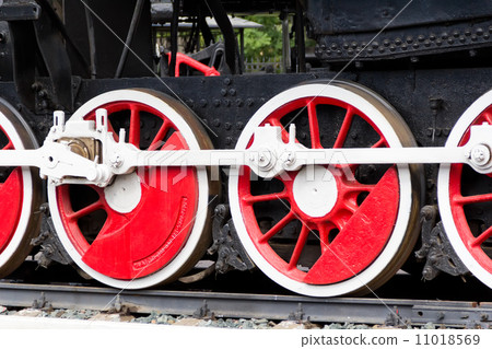 Old train wheel 11018569