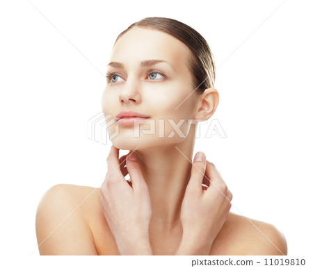 Beautiful woman with healthy clean skin 11019810