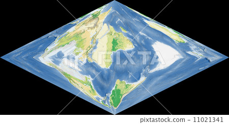 世界植被地圖 11021341