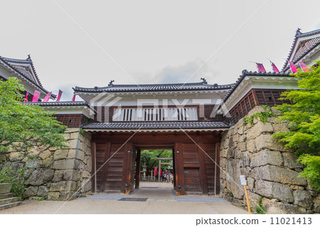Ueda castle East Higuchi Temple gate 11021413