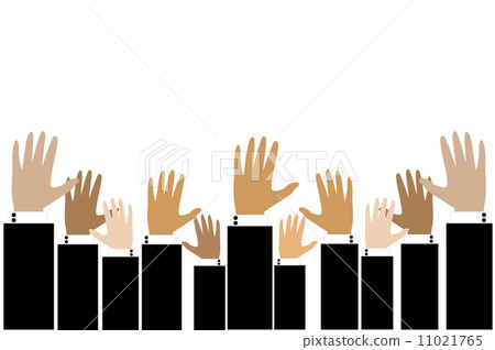 Business hand raise up for opportunity concept 11021765