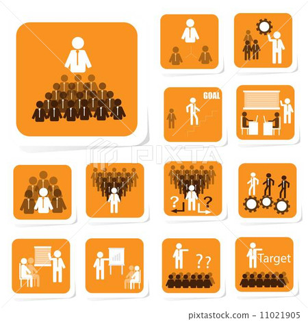 Team Building Icon for Business Concept 11021905