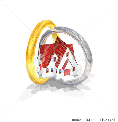 金銀戒指和房子 金銀戒指和房子 11023371