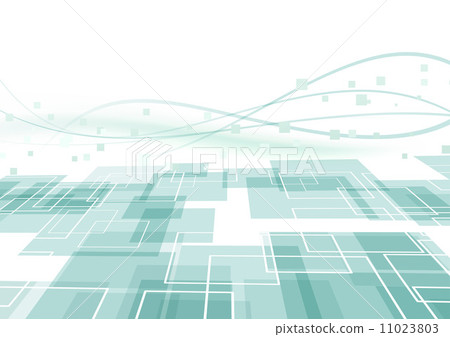 Green transparent tile fly background 11023803