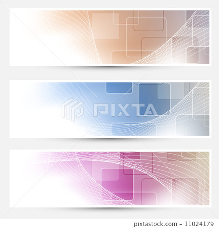 Modern geometry business cards collection Modern geometry business cards collection 11024179