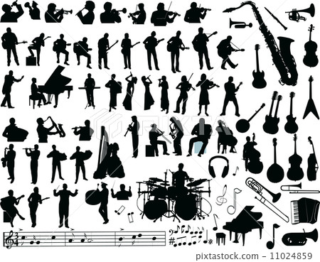 Music vector Music vector 11024859