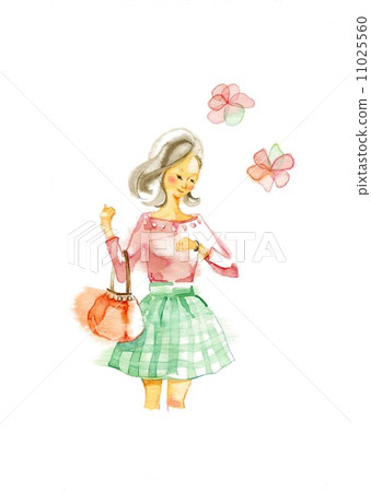 Women and flowers to meet Women and flowers to meet 11025560