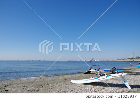 檢見川海灘（千葉縣千葉市美濱區） 11025937