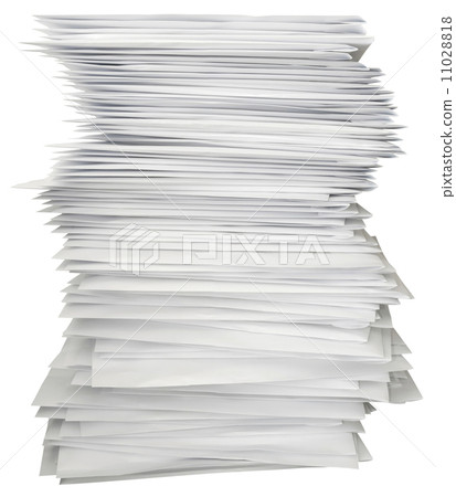 Stack of letters Stack of letters 11028818