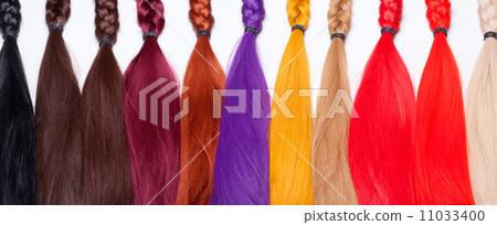 Artificial Hair Used for Production of Wigs Artificial Hair Used for Production of Wigs 11033400