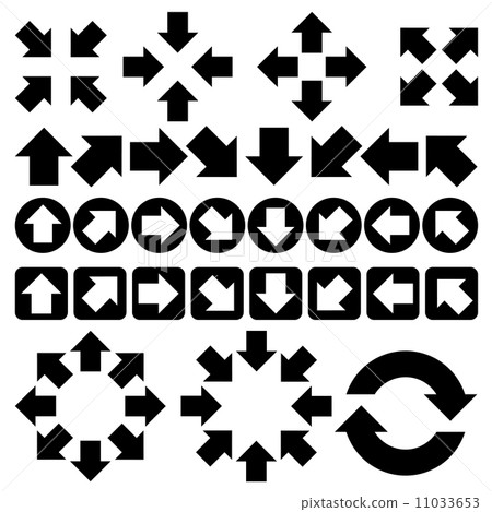 set of arrow vector set of arrow vector 11033653