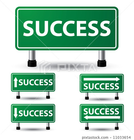 success sign success sign 11033654