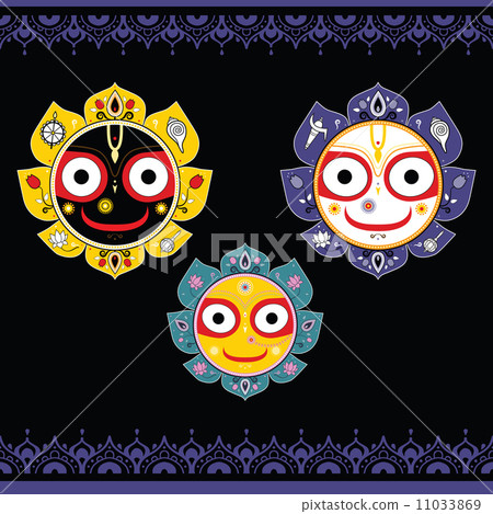 Jagannath. Indian God of the Universe. 11033869