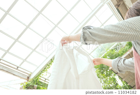 Laundry drying Laundry drying 11034182