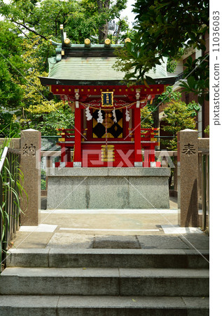Tomioka Hachimangu Shrine和Shichido Shrine以及Awashima Shrine Koto Ward 11036083