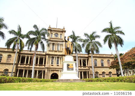 Hawaii Honolulu Kamehameha Great statue 11036156