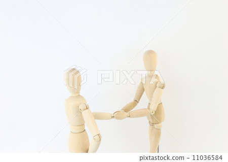 木娃娃（擺姿勢握手） 11036584