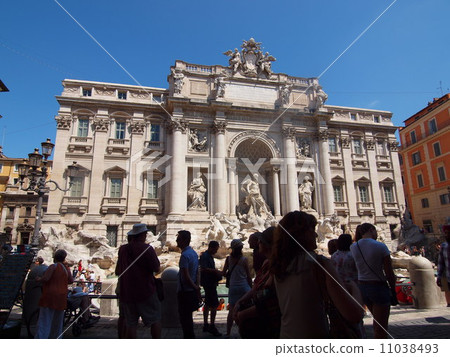 Rome Trevi Fountain 11038493