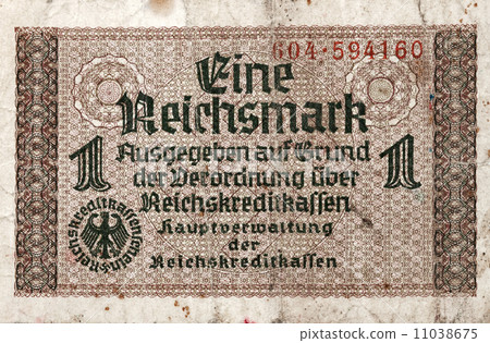 1 Reichsmark 1938-1945 banknote 11038675
