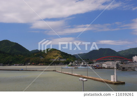 View of Saigo Port, Okinoshima Town 11039261