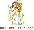 Woman illustration 11039588