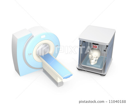 使用3D打印機輸出CT掃描數據的概念 11040188