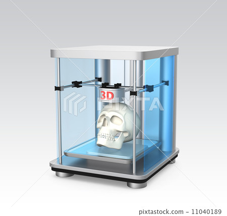 Digital dentistry concept to print living things with 3D printer 11040189