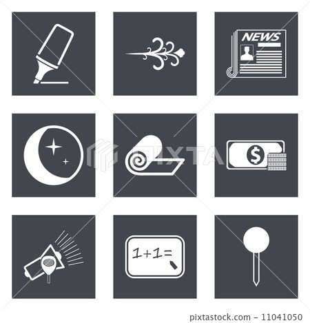 Icons for Web Design and Mobile Applications set 8 11041050
