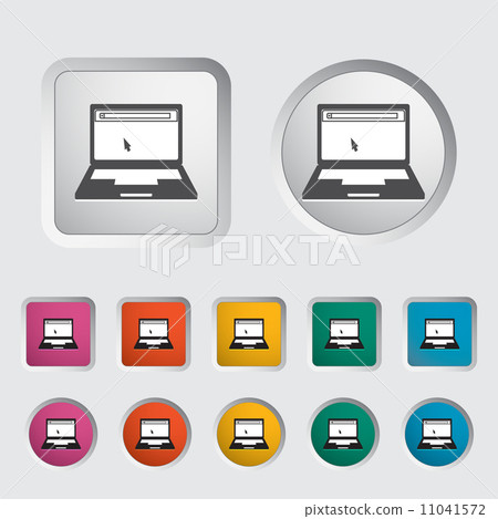 Laptop icon. 11041572