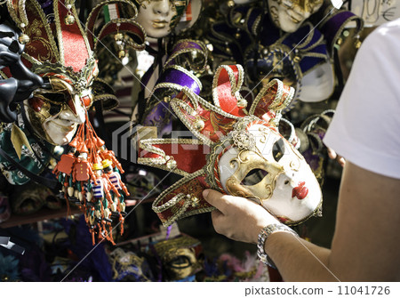 Venetian carnival masks 11041726