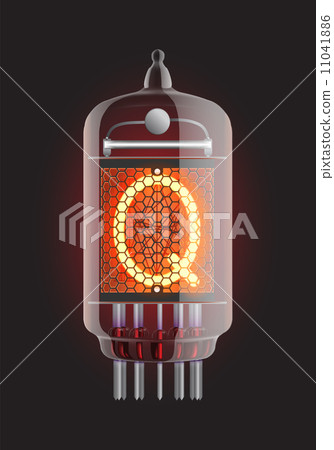 Nixie tube indicator. 11041886