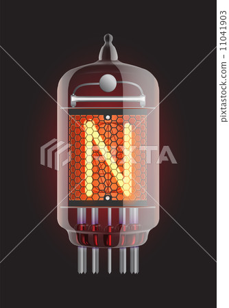 Nixie tube indicator. 11041903