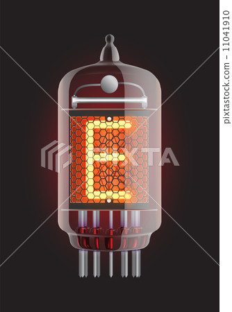 Nixie tube indicator. 11041910