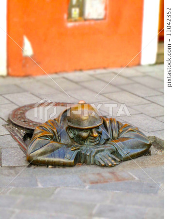 Statue of Bratislava in Slovakia 11042352