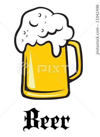 Beer tankard emblem Beer tankard emblem 11042496