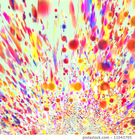 Fierce color random dancing 11043705