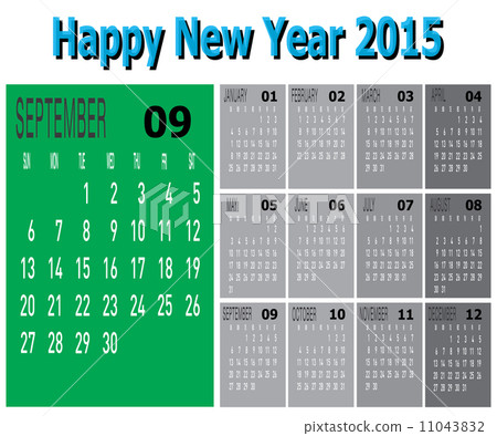 Happy New Year 2015 - September Happy New Year 2015 - September 11043832