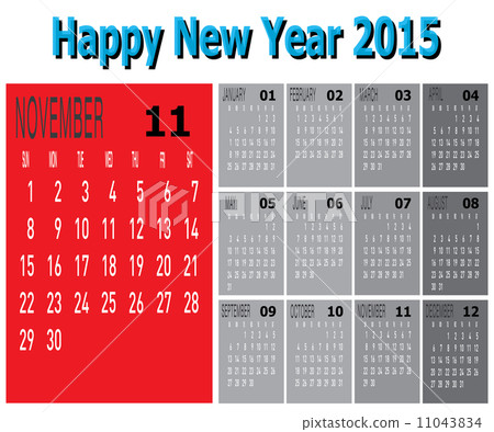 Happy New Year 2015 - November Happy New Year 2015 - November 11043834