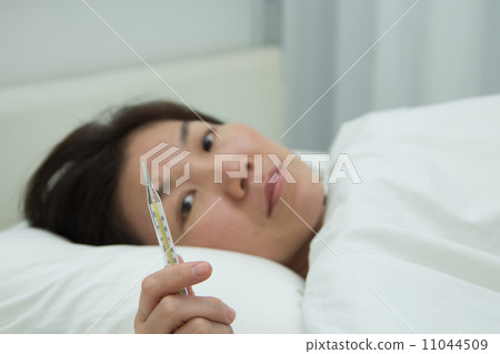 asian woman fever 11044509