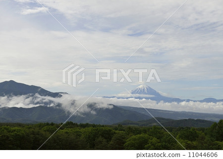 Mt. Chigake - Misaka Mountain - Mt. Fuji 11044606