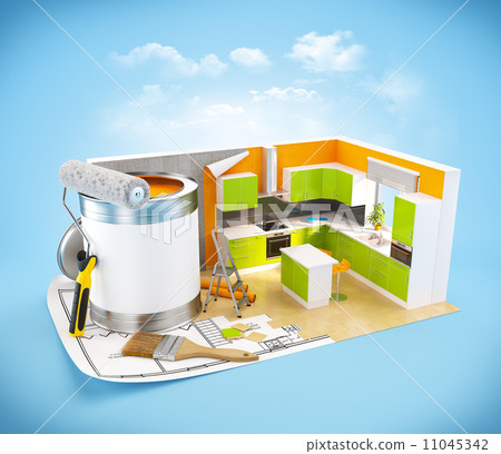 Interior design concept 11045342