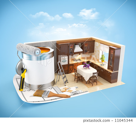 Interior design concept Interior design concept 11045344